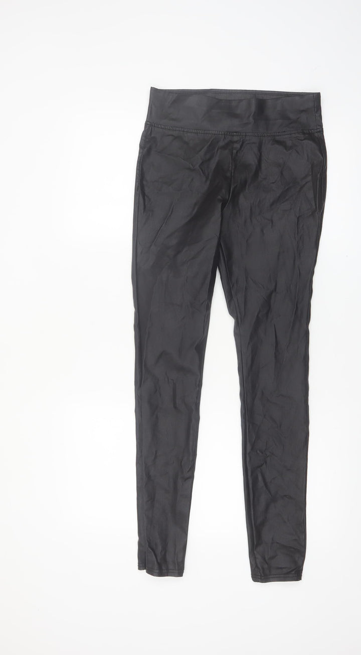 New Look Women's Black Size 10 Slim Fit Stretch Leggings