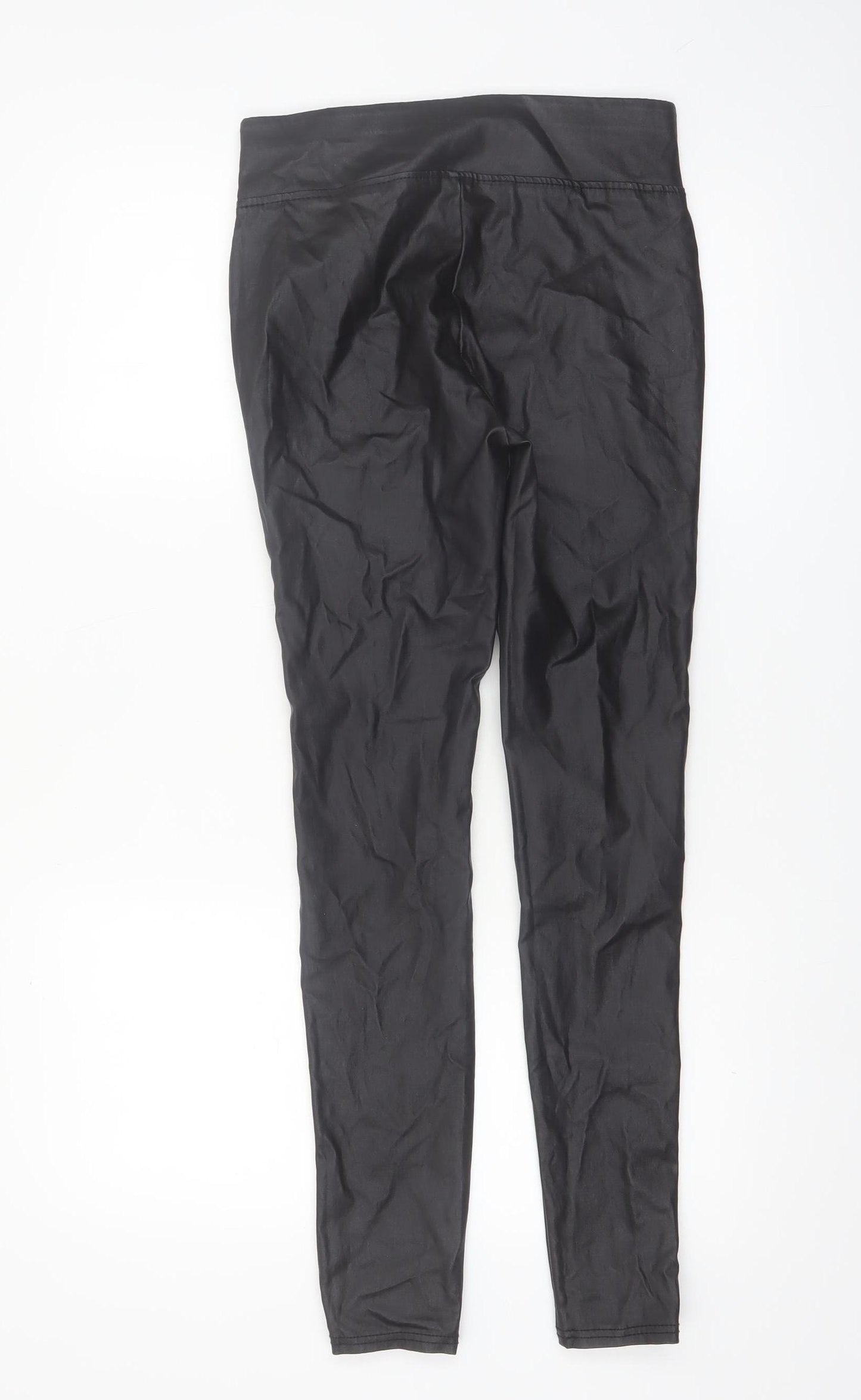 New Look Women's Black Size 10 Slim Fit Stretch Leggings