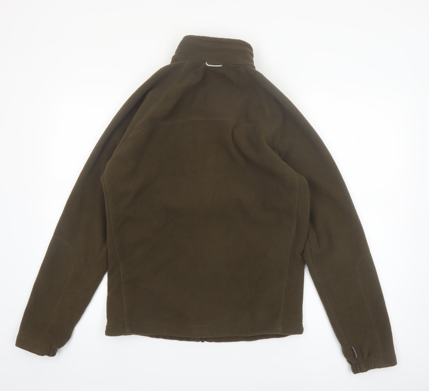 Columbia Men’s Brown Fleece Jacket S Outdoor Full Zip Interchange