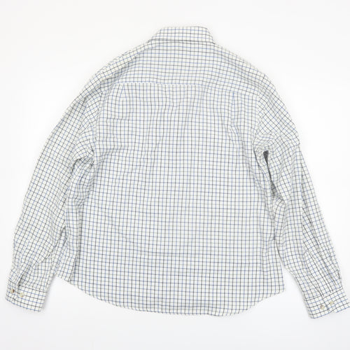 Regents View Women's Multicoloured Check Long Sleeve Button-Up Shirt Size 18
