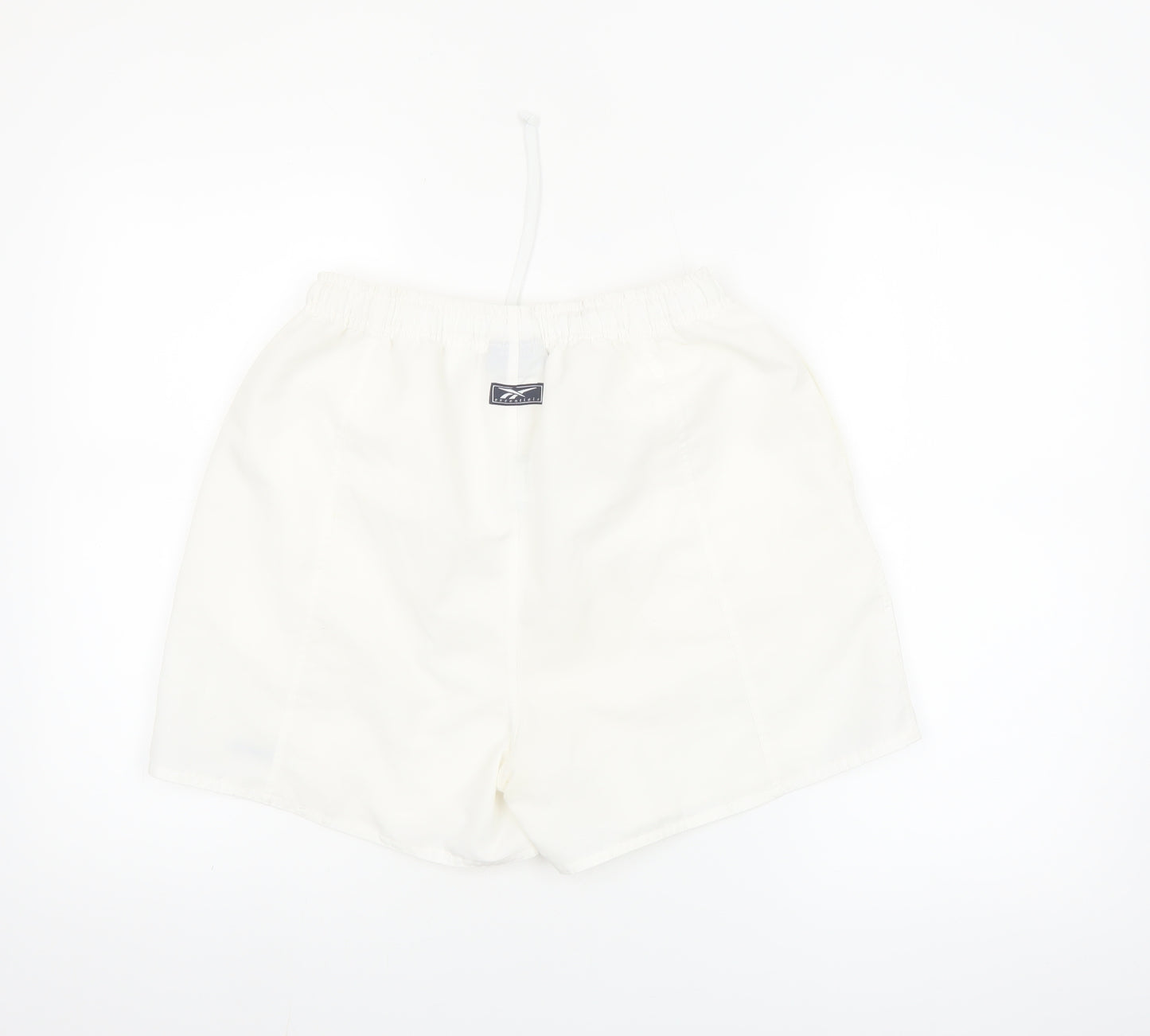 Reebok Women White Size 12 Bermuda Sports Shorts