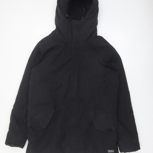 Levi Strauss & Co. Men's Black L Hooded Parka Jacket