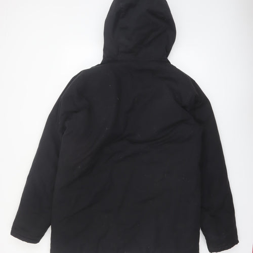 Levi Strauss & Co. Men's Black L Hooded Parka Jacket