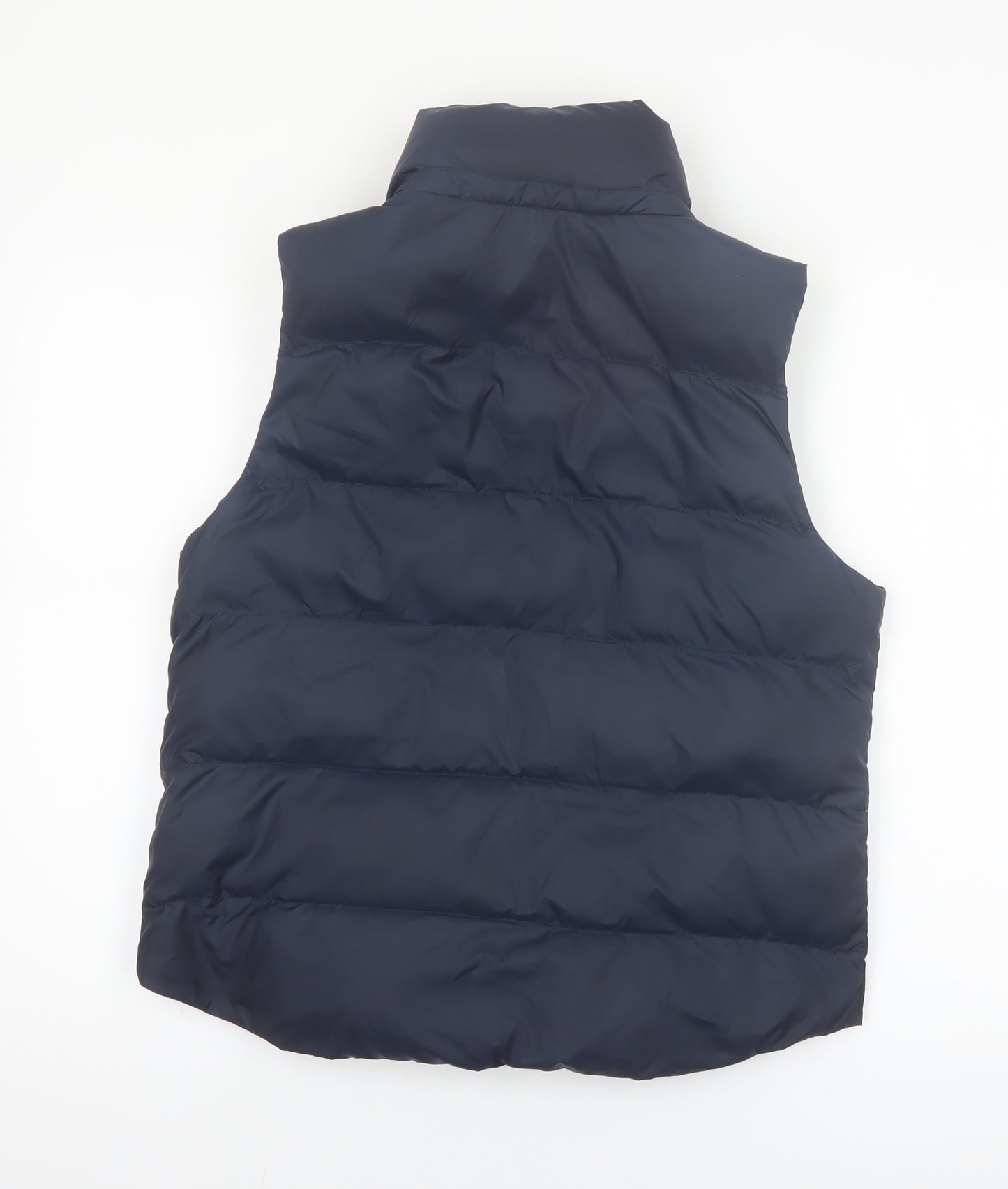 WHO.A.U Women Blue Puffer Waistcoat Size 14 Varsity Style