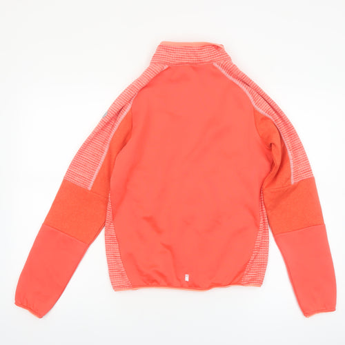 Regatta Girls Orange Soft Shell Full Zip Lightweight Jacket 14 Years