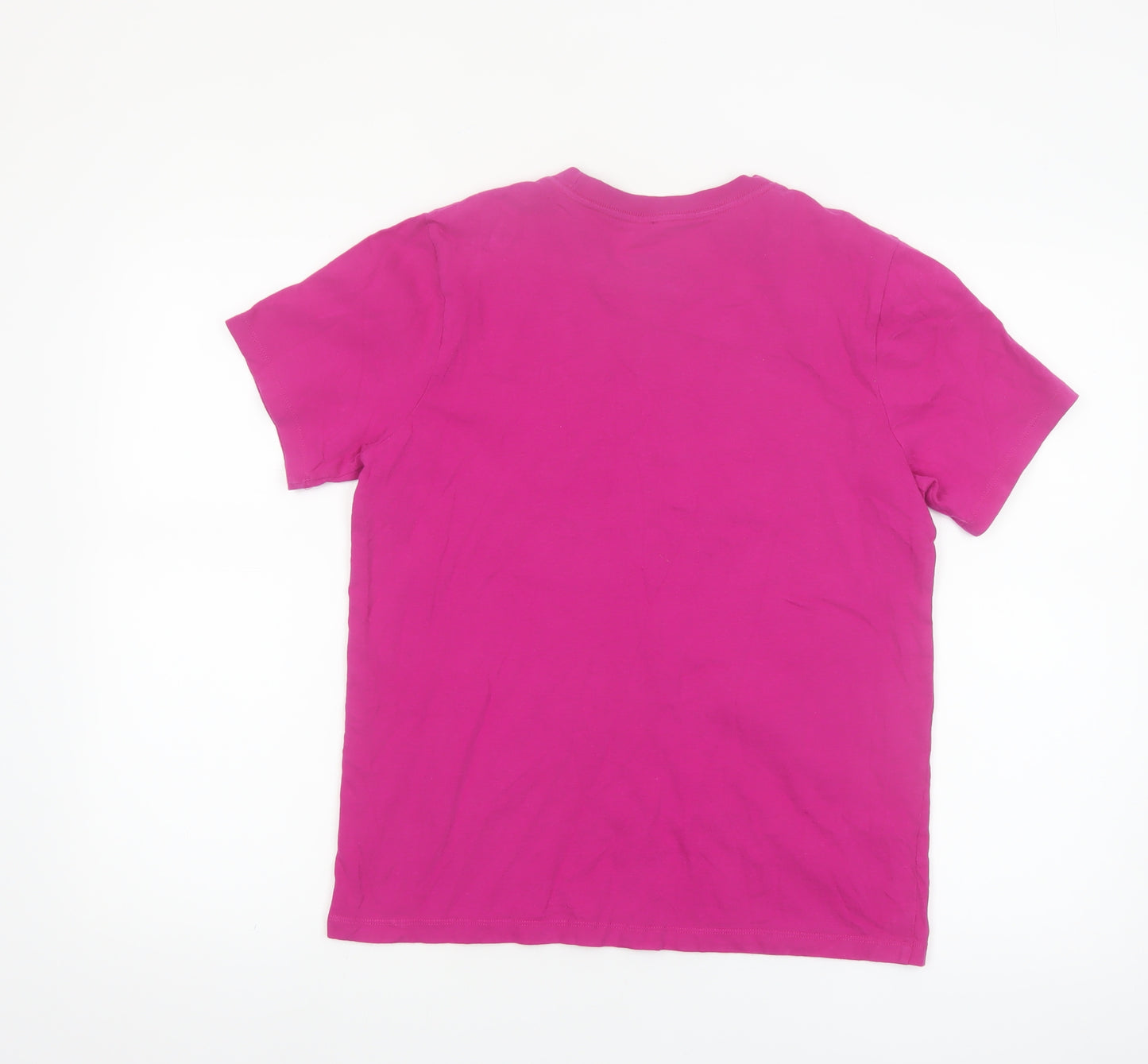 The North Face Womens Pink Short Sleeve Cotton T-Shirt Size S