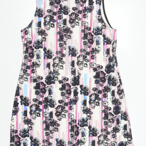 Definitions Women's Multicoloured Floral Shift Dress Size 18