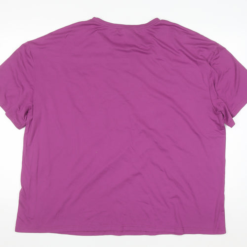 SHEIN Curve Women’s Purple California Graphic T-Shirt 2XL