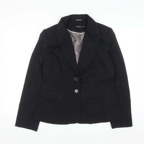 Atmosphere Women's Black Size 16 Single-Breasted Blazer Jacket