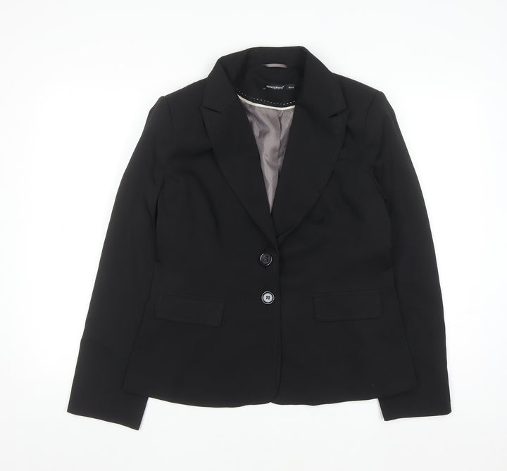 Atmosphere Women's Black Size 16 Single-Breasted Blazer Jacket
