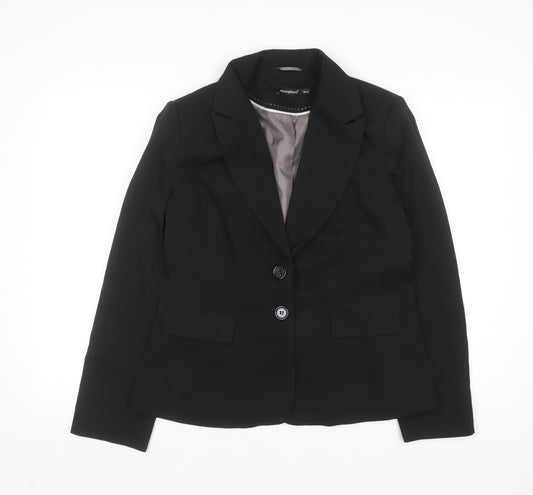 Atmosphere Women's Black Size 16 Single-Breasted Blazer Jacket