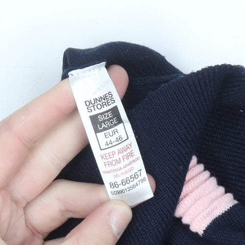 Dunnes Stores Women’s Multicoloured Stripe Knit Jumper Size 16