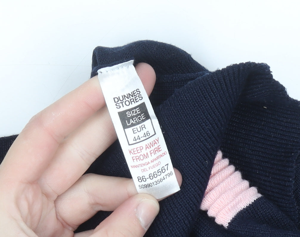 Dunnes Stores Women’s Multicoloured Stripe Knit Jumper Size 16