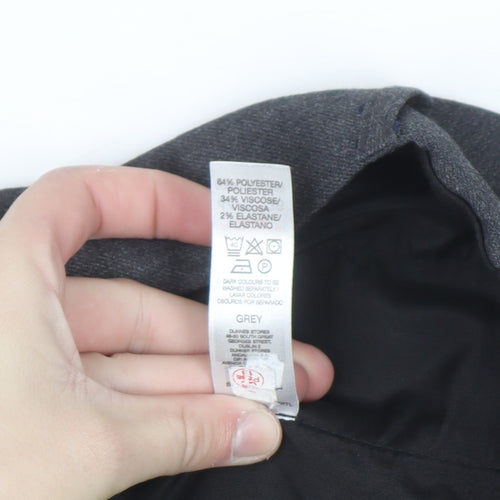 Dunnes Stores Men's Grey Regular Fit Dress Trousers 30W 31L