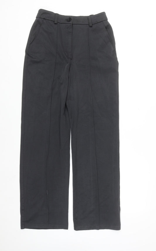 Primark Women’s Black Size 10 Straight Leg Work Trousers