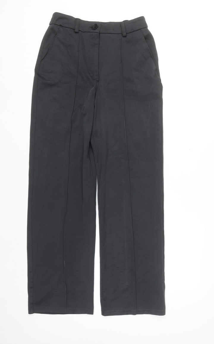 Primark Women’s Black Size 10 Straight Leg Work Trousers