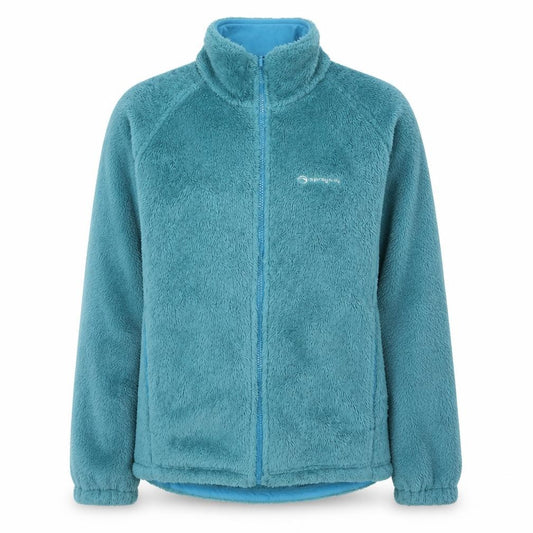 Front view of Sprayway Women's Blue Full Zip Fleece Jacket UK 12 M Polyester