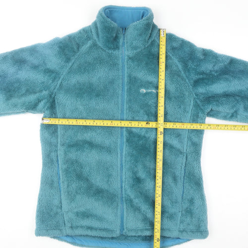 Sprayway Women's Blue Full Zip Fleece Jacket UK 12 M Polyester