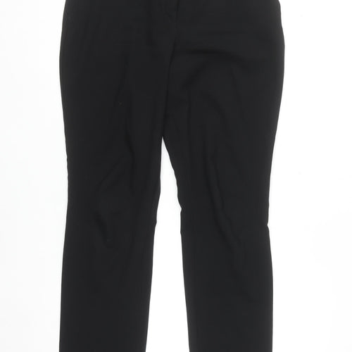 Dunnes Women Black Size 12 Straight Leg Dress Pants Trousers