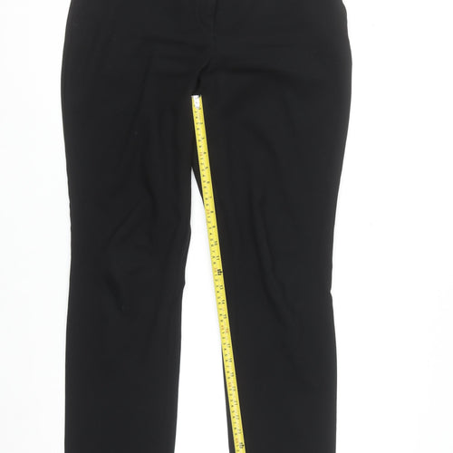 Dunnes Women Black Size 12 Straight Leg Dress Pants Trousers