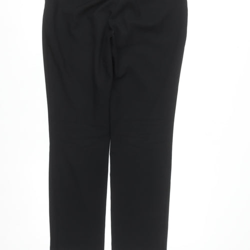 Dunnes Women Black Size 12 Straight Leg Dress Pants Trousers