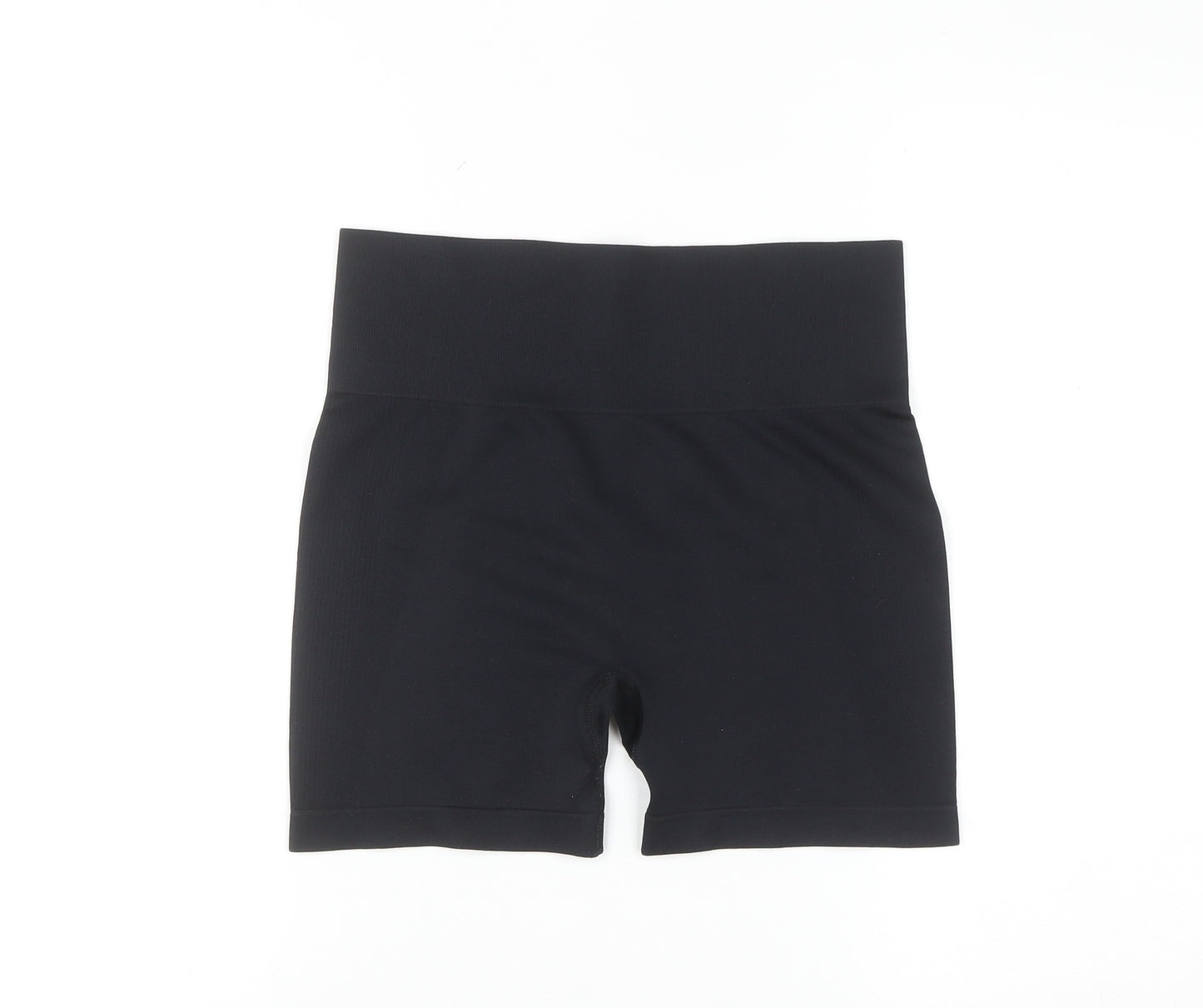 Primark Women’s Black Biker Activewear Shorts Medium Stretch Workout