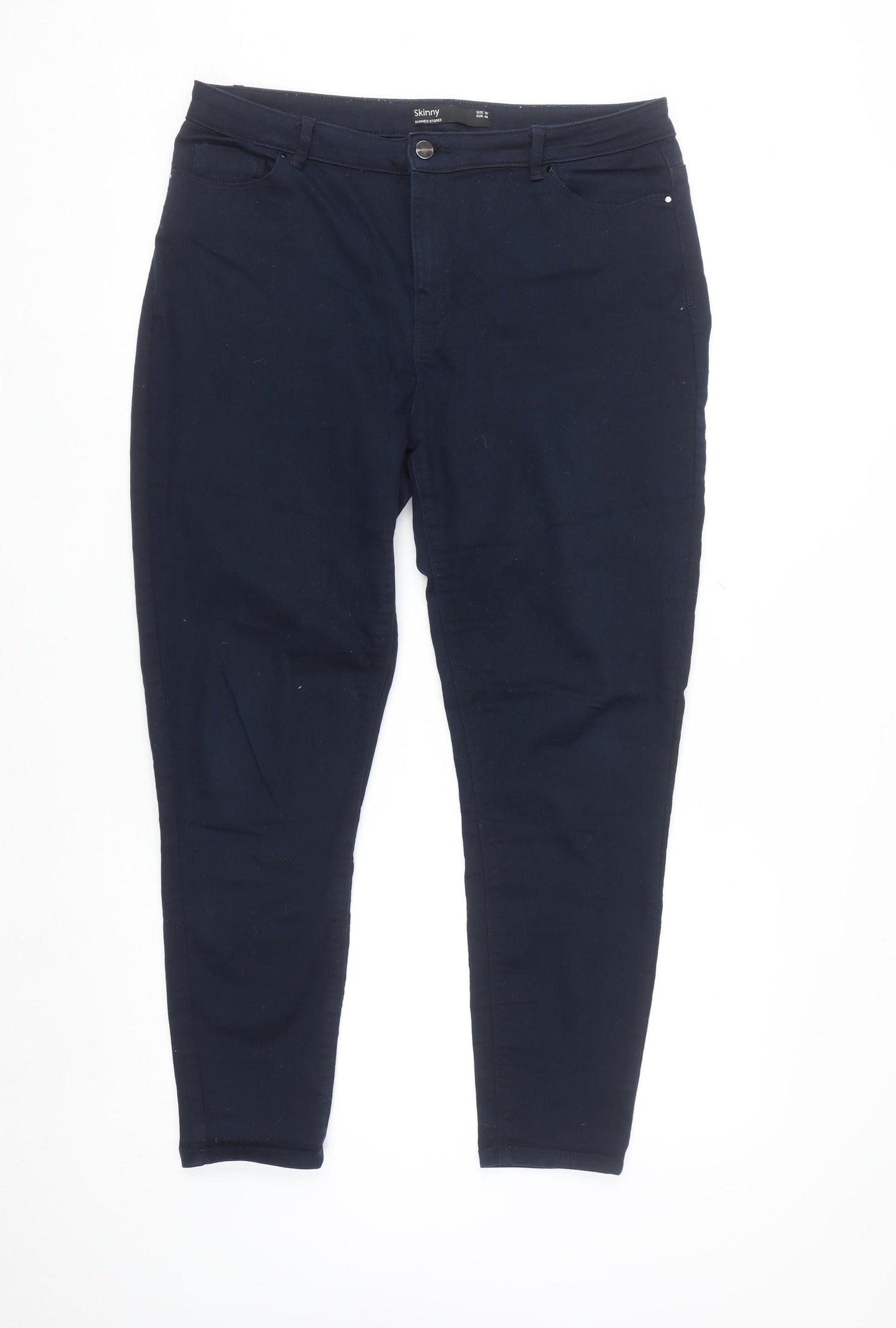 Dunnes Stores Women Blue Stretch Skinny Jegging Size 16