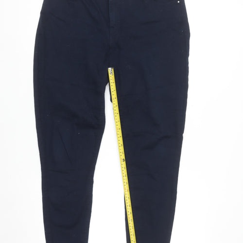 Dunnes Stores Women Blue Stretch Skinny Jegging Size 16