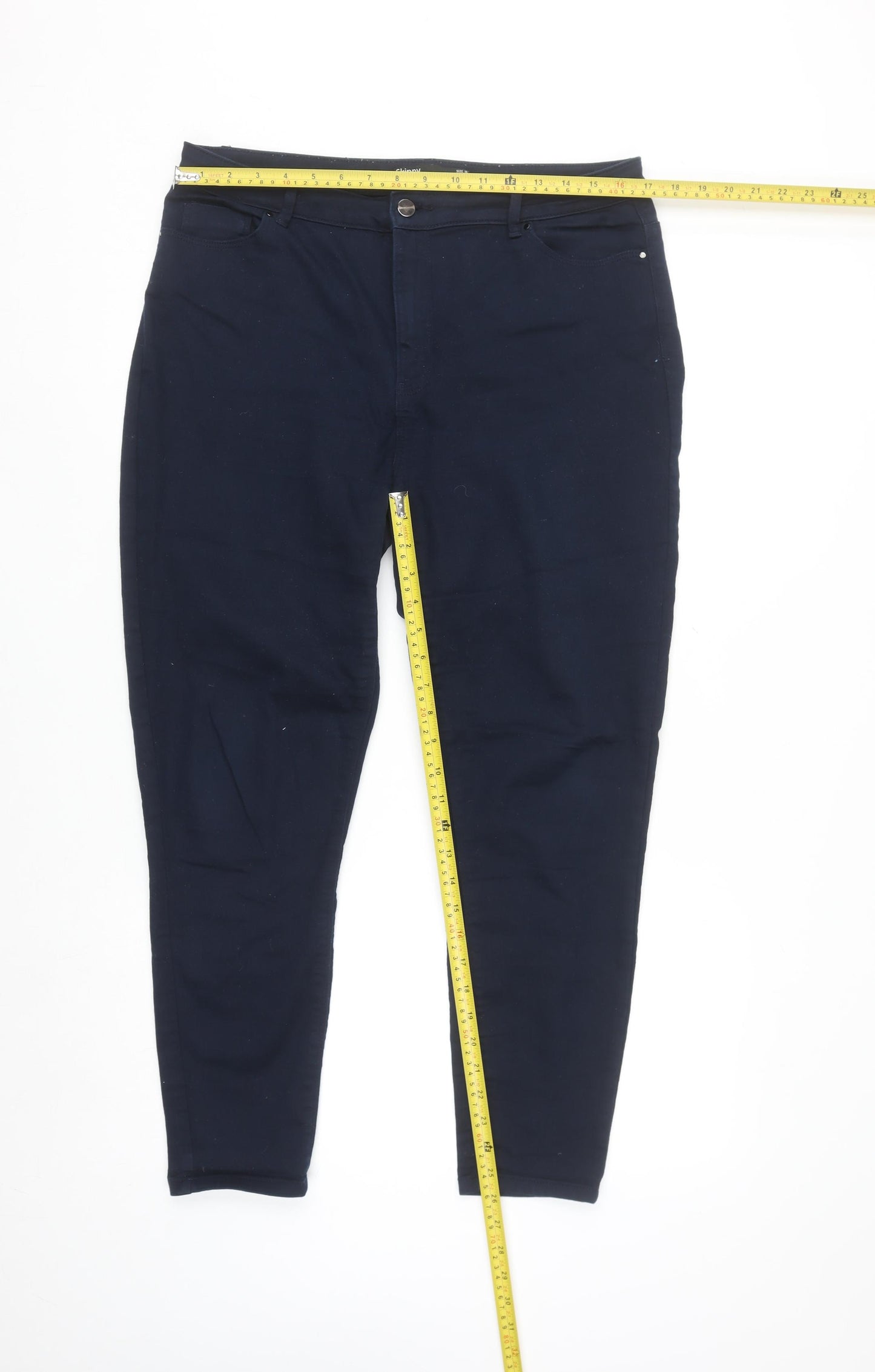 Dunnes Stores Women Blue Stretch Skinny Jegging Size 16