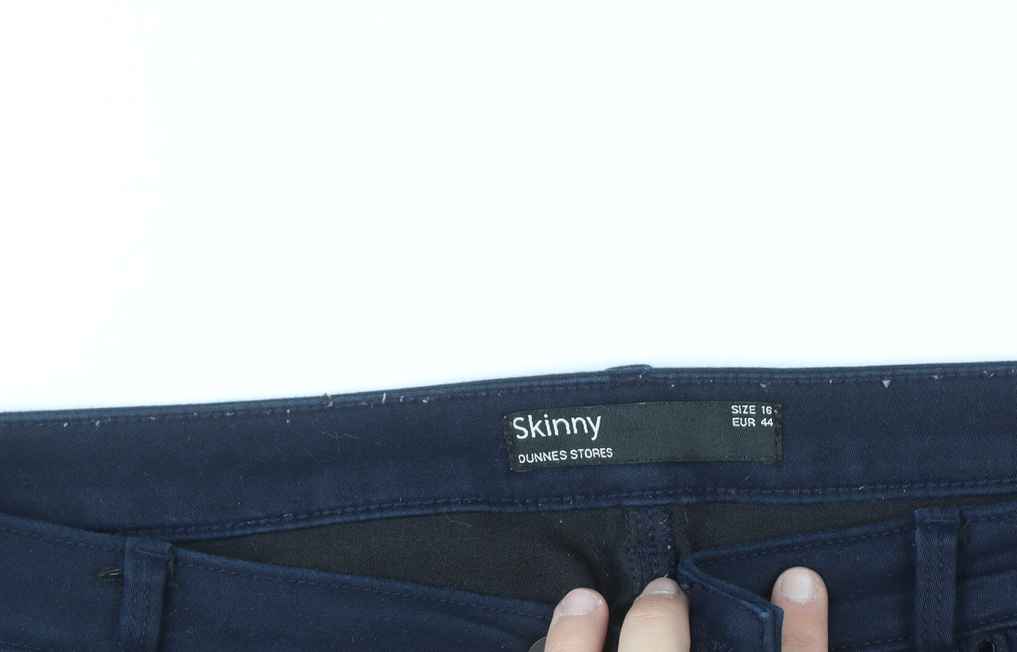 Dunnes Stores Women Blue Stretch Skinny Jegging Size 16