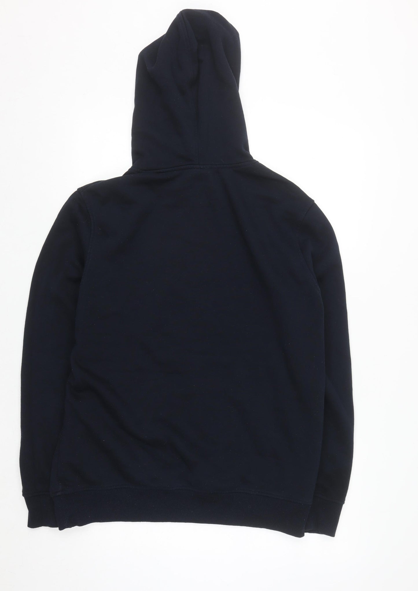 Jack & Jones Men's Black XL Pullover Hoodie with Graphic Print