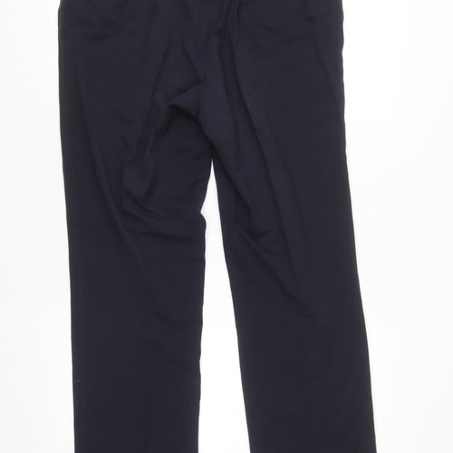 Marks and Spencer Women Blue Size 12 Slim Leg Trousers