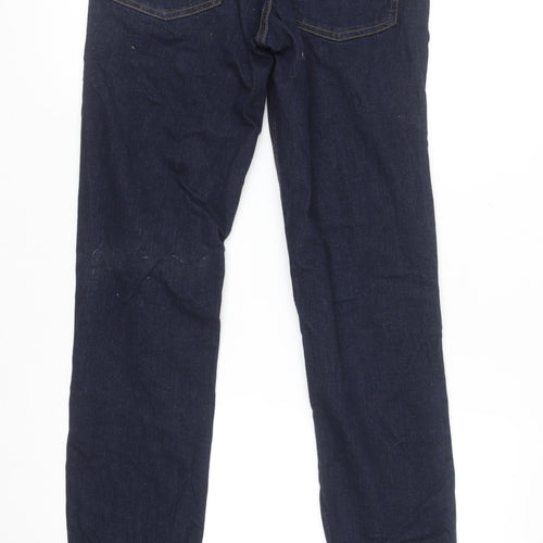 Denim Co Women Slim Fit Dark Blue Stretch Jeans Size 12 W28 L32
