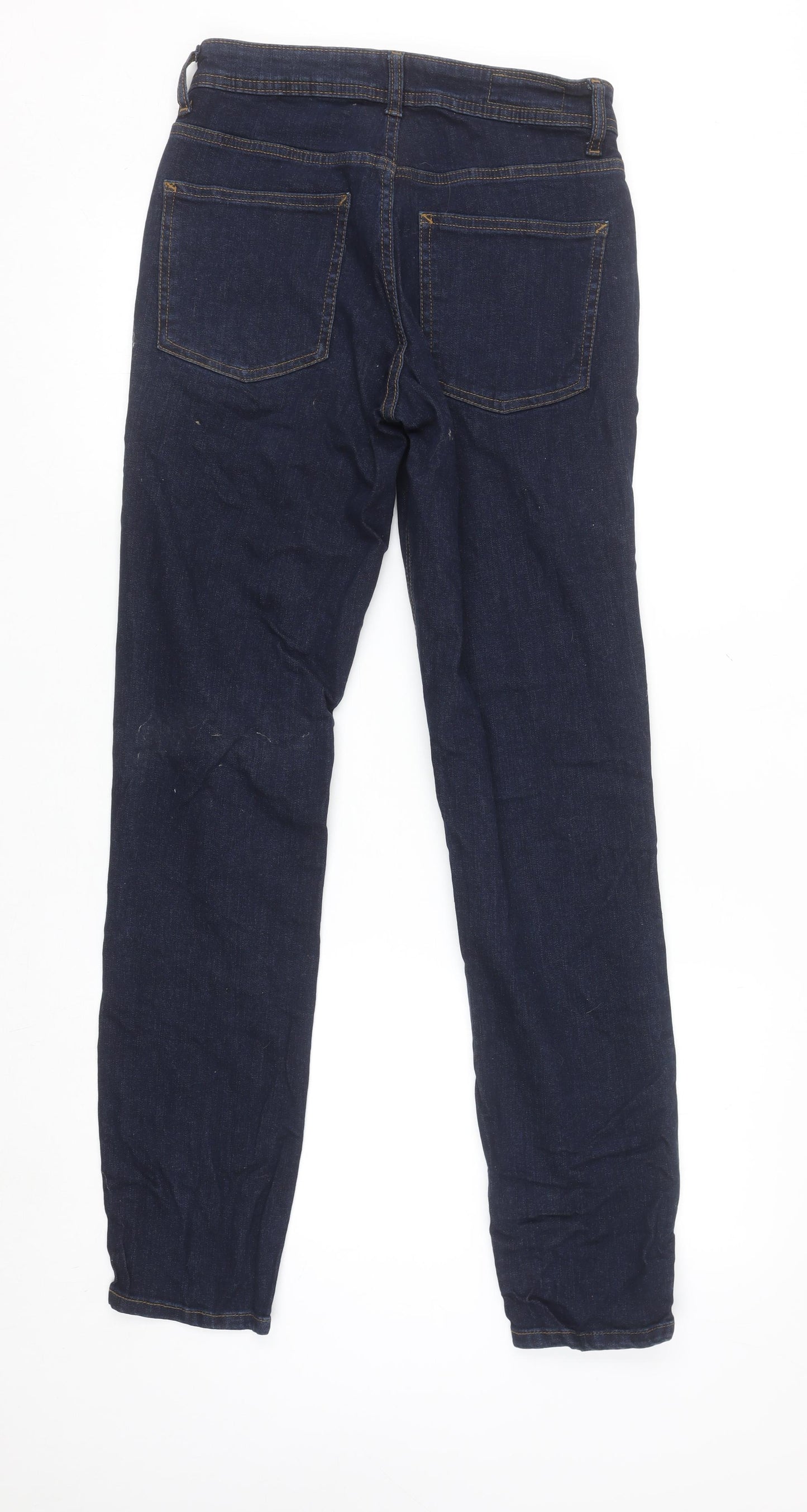 Denim Co Women Slim Fit Dark Blue Stretch Jeans Size 12 W28 L32