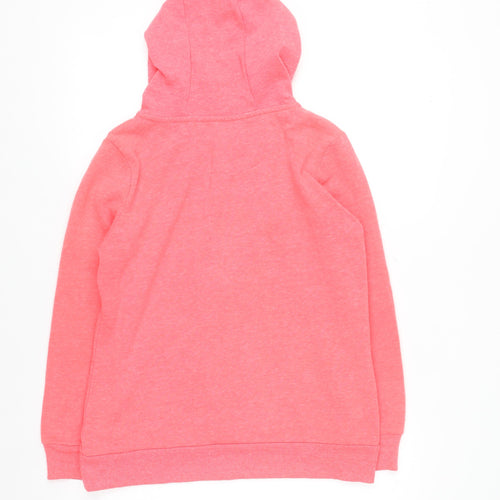 Dunnes Stores Women’s Pink Full Zip Hoodie Small Hooded Fleece
