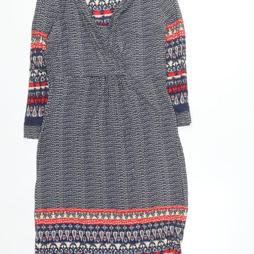 Marks and Spencer Per Una Women's Multicoloured Size 12 Wrap Dress