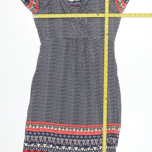 Marks and Spencer Per Una Women's Multicoloured Size 12 Wrap Dress