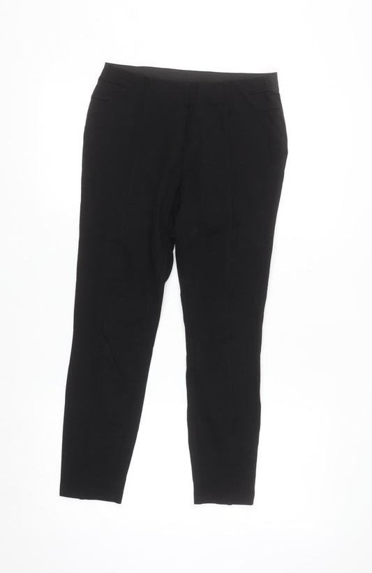Dunnes Women's Black Stretch Leggings Size S