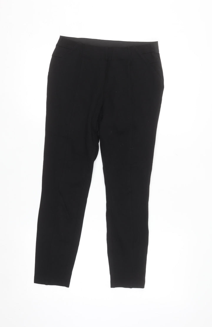Dunnes Women's Black Stretch Leggings Size S