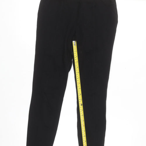 Dunnes Women's Black Stretch Leggings Size S
