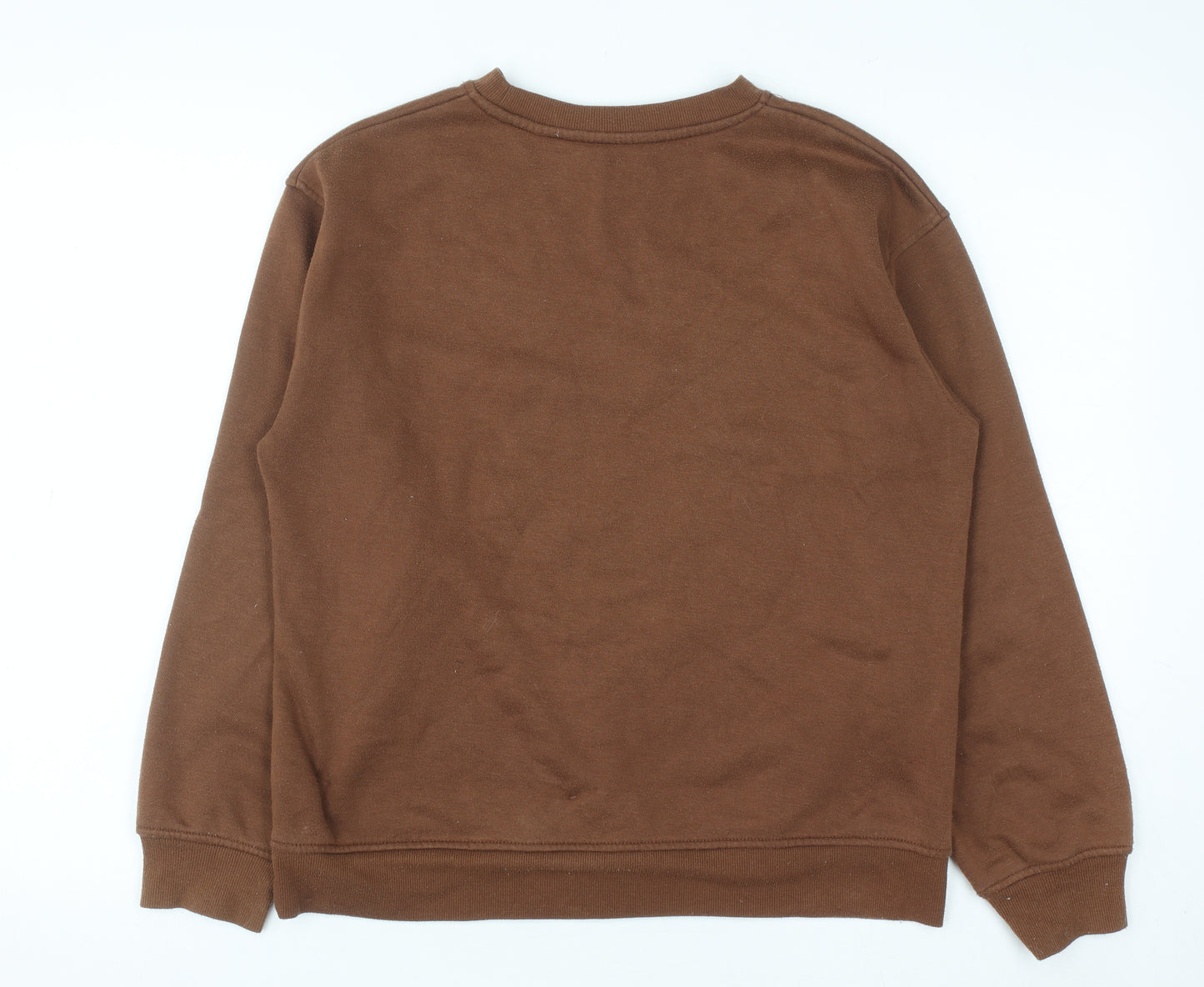 Dunnes Women Brown Élysée Palace Paris Pullover Sweatshirt XS