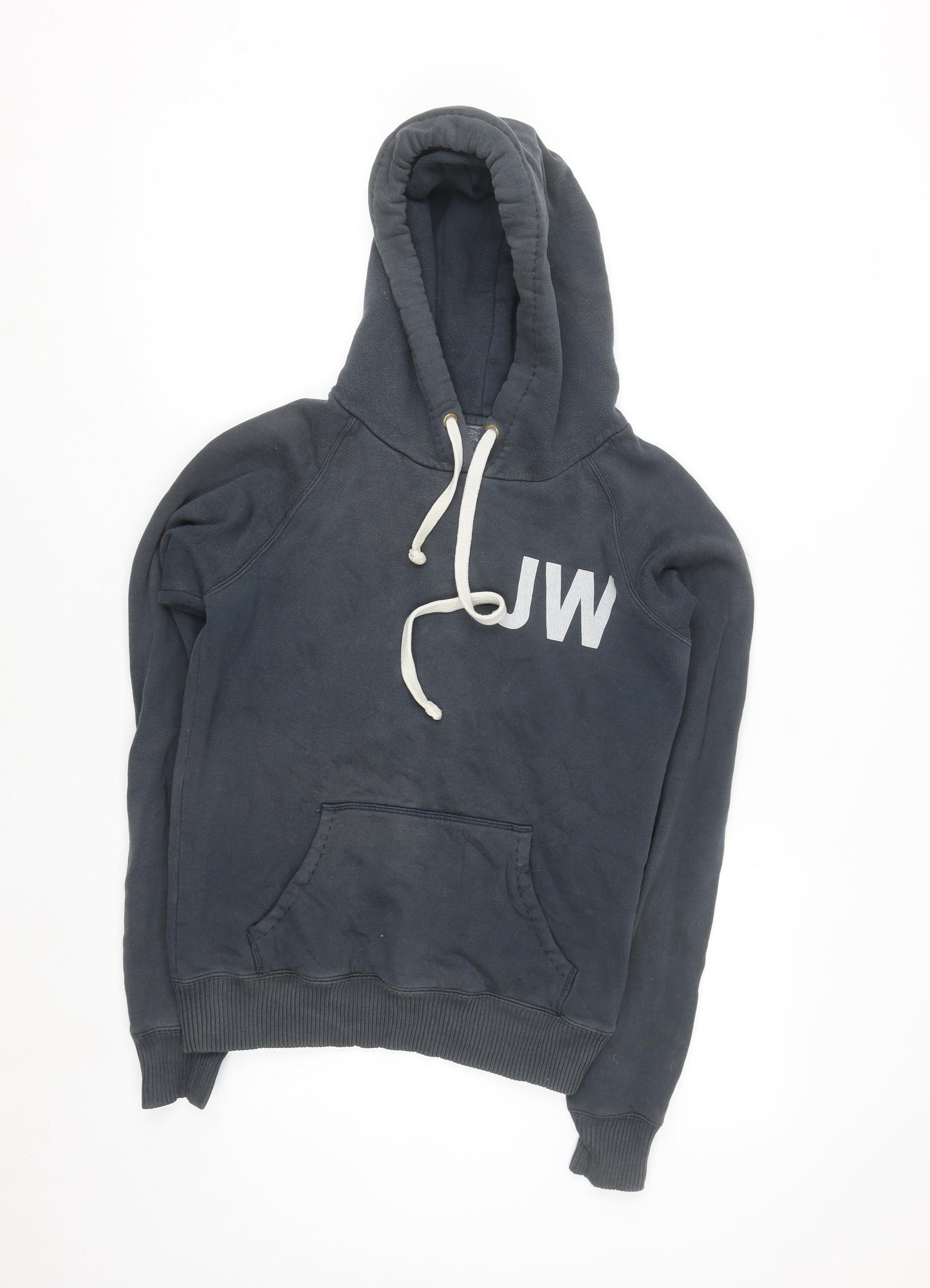 Jack Wills Women's Navy Blue Pullover Hoodie Size 8 Cotton Blend