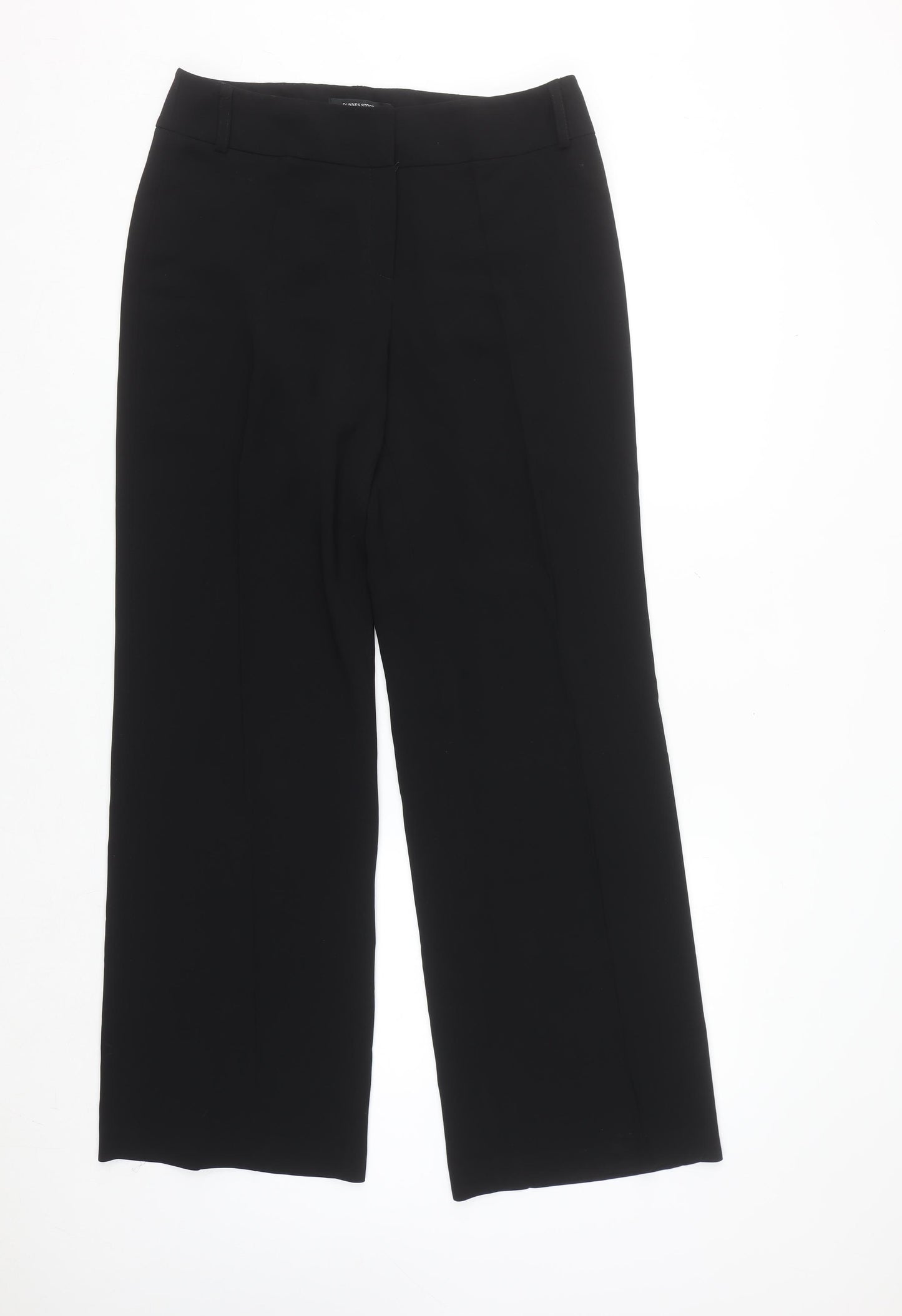 Dunnes Stores Women's Black Size 12 Straight Leg Dress Pants