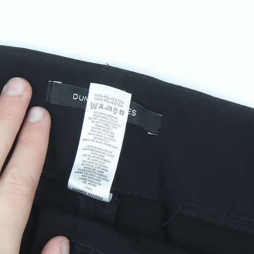 Dunnes Stores Women's Black Size 12 Straight Leg Dress Pants