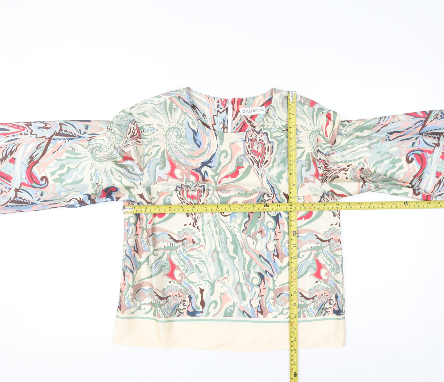 Gallery Women's Multicoloured XS Tunic Blouse 100% Polyester