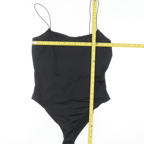 Primark Women's Black Camisole Bodysuit Size 12 Stretch Jersey