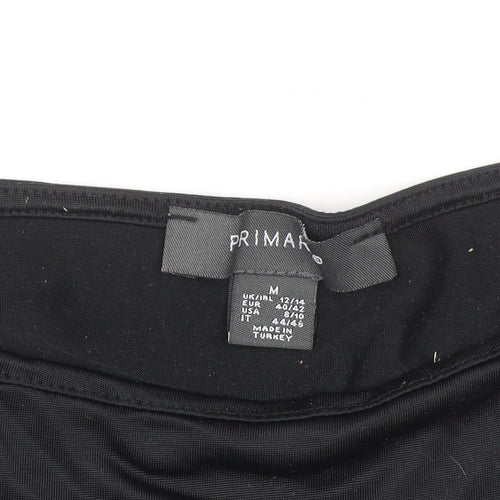 Primark Women's Black Camisole Bodysuit Size 12 Stretch Jersey