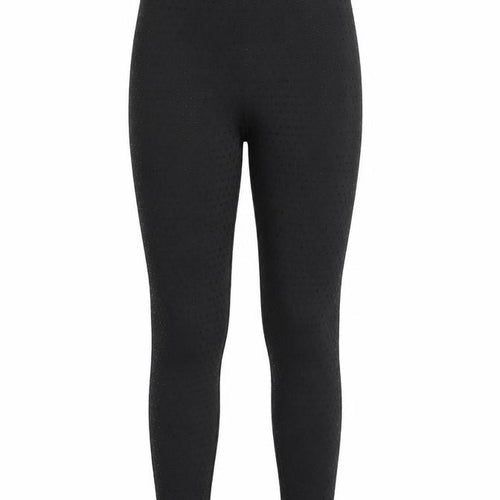 Oh Polly Womens Black UK 6 High Rise Sequin Ankle Leggings