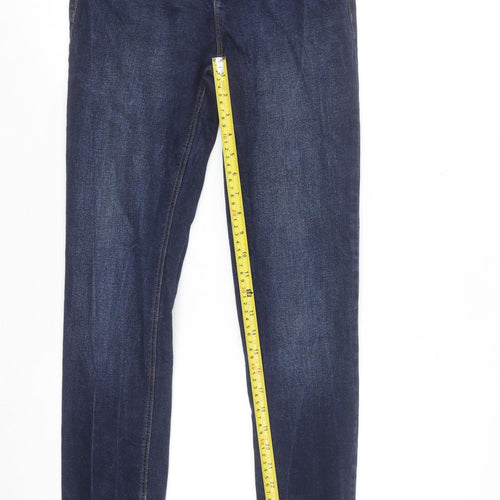 Denim Co Girls Blue Slim Fit Jeans 13-14 Years Dark Wash Stretch
