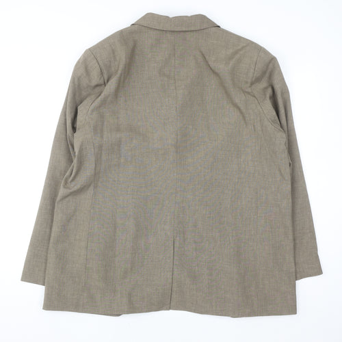 Primark Cares Women’s Beige Single Breasted Blazer XL Polyester